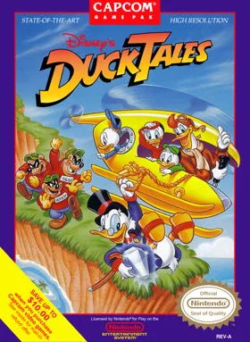 DuckTales (USA) box cover front